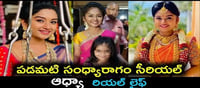 టీవీ: పడమటి సంధ్యారాగం సీరియల్ ఆద్య రియల్ లైఫ్ స్టోరీ..!